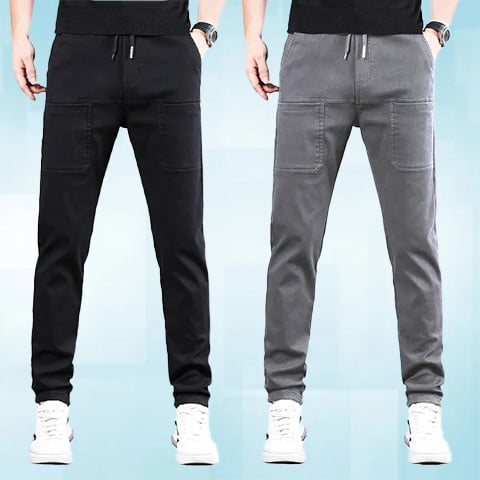 👖Letzter Tag 60% Rabatt!🏆MultiPants – Hochelastische, strapazierfähige Cargohose mit vielen Taschen3