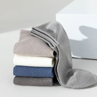 Atmungsaktive Mesh-Socken für Herren in Uni-Farben