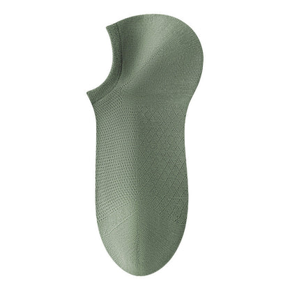 Atmungsaktive Mesh-Socken für Herren in Uni-Farben