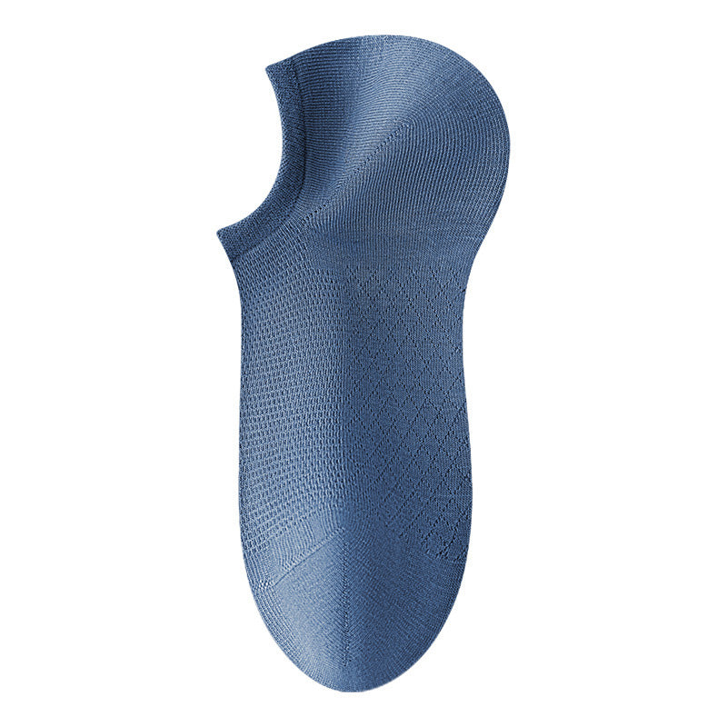 Atmungsaktive Mesh-Socken für Herren in Uni-Farben