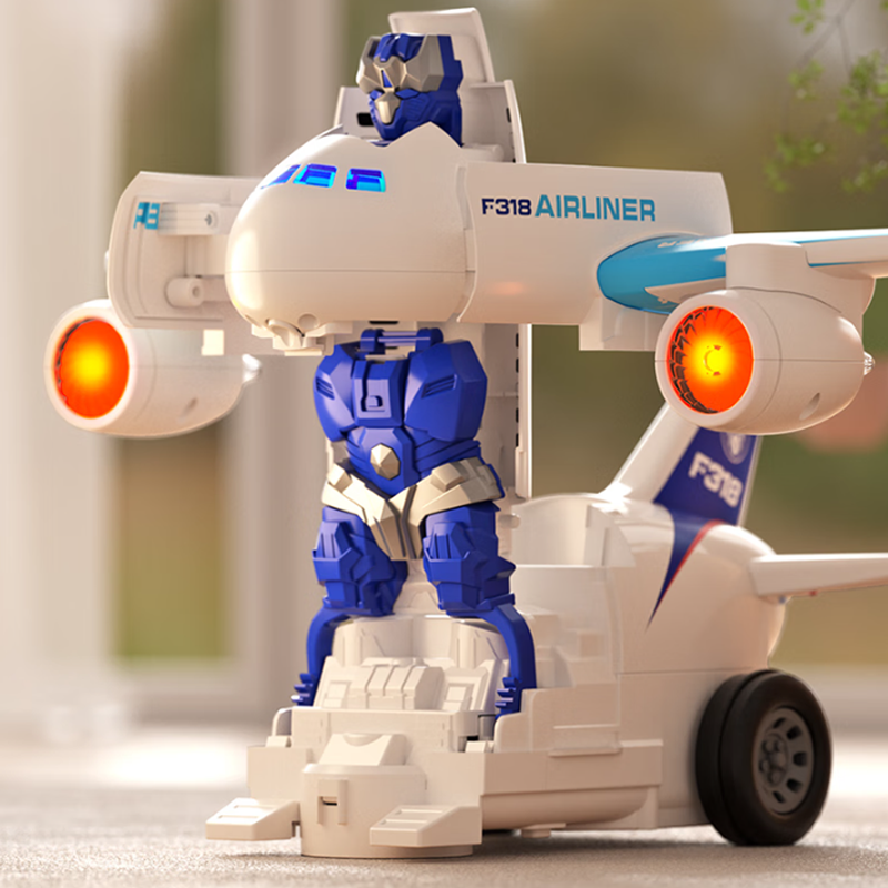 🎁JETZT 50 % RABATT! 🎅 2-in-1-Elektroflugzeug-Roboter – verwandelbar & ferngesteuert, perfekt für Kinder und als Weihnachtsgeschenk ✨