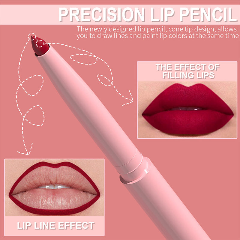 💄 12 Farben – 1 Set – unendliche Style-Möglichkeiten! Das matte Lippenstift- & Lipliner-Set im hochwertigen Holz-Etui bietet alles, was du für perfekt definierte Lippen brauchst. Ob Alltagslook oder Abendglamour – dieses Set macht jeden Look perfekt! ✨🛍️
