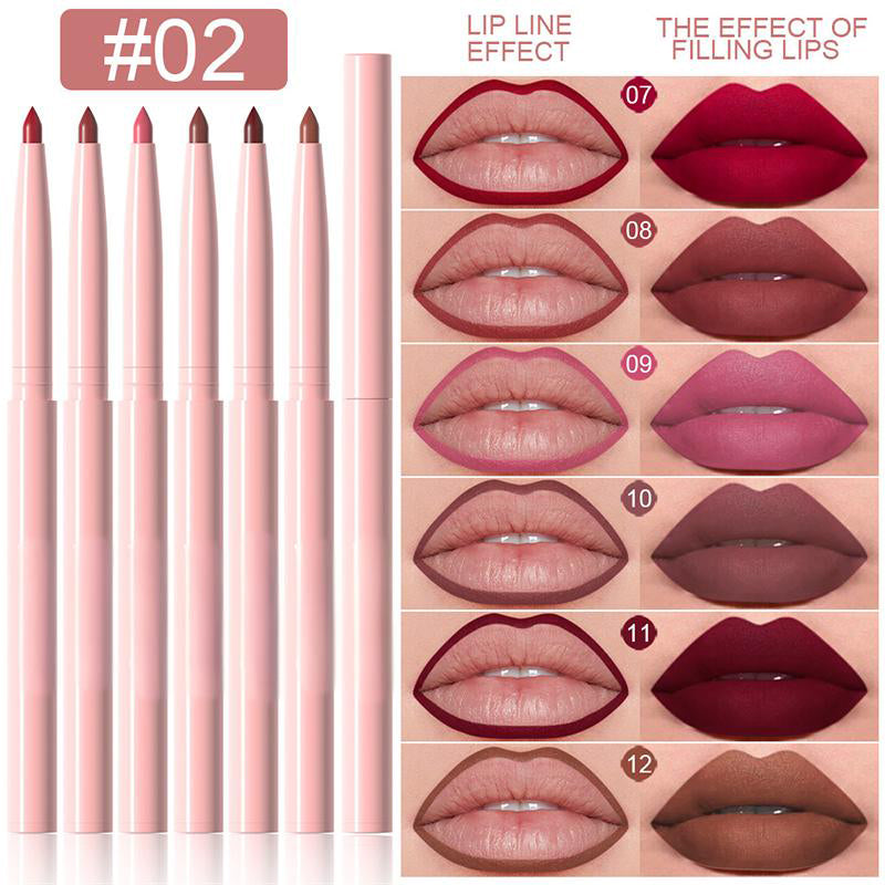 💄 12 Farben – 1 Set – unendliche Style-Möglichkeiten! Das matte Lippenstift- & Lipliner-Set im hochwertigen Holz-Etui bietet alles, was du für perfekt definierte Lippen brauchst. Ob Alltagslook oder Abendglamour – dieses Set macht jeden Look perfekt! ✨🛍️