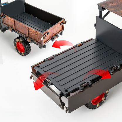 🚜 Retro-Traktor-Spielzeugmodell – Detailgetreue Nachbildung mit beweglichen Teilen | Ideal für Sammler & kleine Traktor-Fans – Ein Stück Landleben für zuhause versandfrei