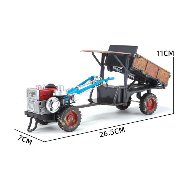 🚜 Retro-Traktor-Spielzeugmodell – Detailgetreue Nachbildung mit beweglichen Teilen | Ideal für Sammler & kleine Traktor-Fans – Ein Stück Landleben für zuhause versandfrei