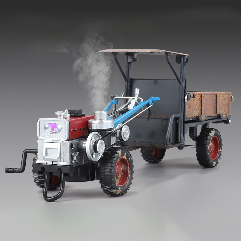 🚜 Retro-Traktor-Spielzeugmodell – Detailgetreue Nachbildung mit beweglichen Teilen | Ideal für Sammler & kleine Traktor-Fans – Ein Stück Landleben für zuhause versandfrei