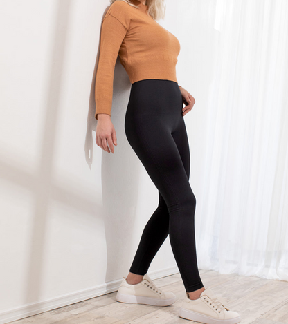 🔥🔥LETZTER VERKAUFS TAG – 50% RABATT!!! 🎉✨ Hohe Taille Formend Leggings – Sanfte Kompression, hoher Bund für eine schlanke Silhouette und weiches, atmungsaktives Material – perfekt für Alltag, Sport & Lounge