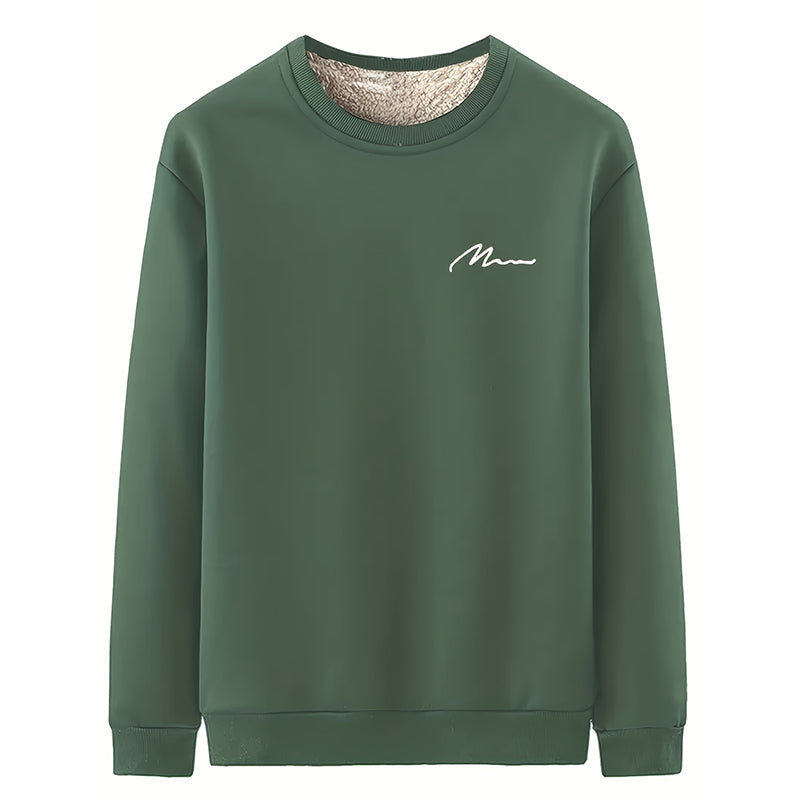 🔥 Warmes, hochwertiges Herren-Sweatshirt mit Fleece-Futter.
