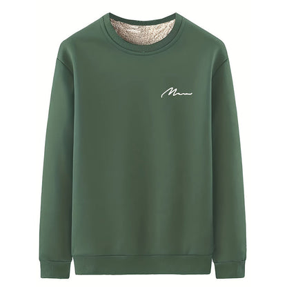 🔥 Warmes, hochwertiges Herren-Sweatshirt mit Fleece-Futter.