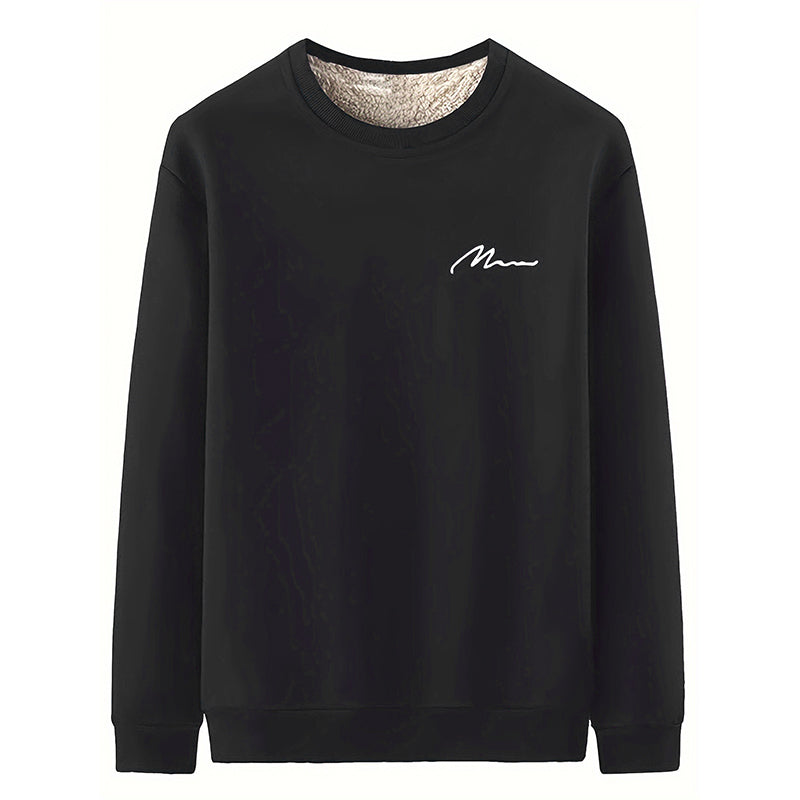 🔥 Warmes, hochwertiges Herren-Sweatshirt mit Fleece-Futter.