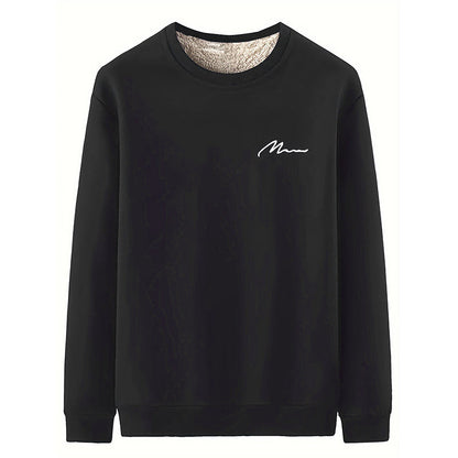 🔥 Warmes, hochwertiges Herren-Sweatshirt mit Fleece-Futter.