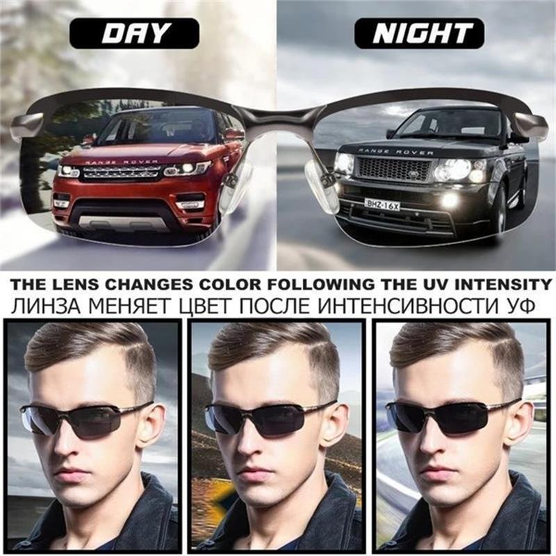🕶️ Nur noch heute 50% RABATT! ⏰ Photochrome Sonnenbrille mit polarisierten blendfreien HD-Gläsern – randloser Sportrahmen – perfekt für Autofahren, Angeln, Radfahren & Outdoor-Aktivitäten