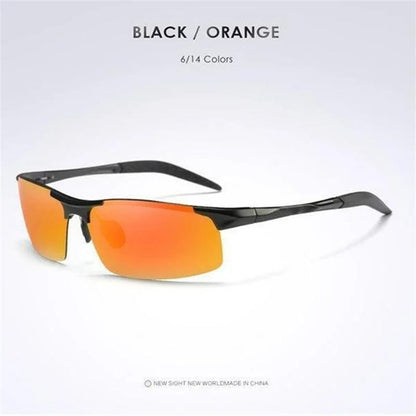 🕶️ Nur noch heute 50% RABATT! ⏰ Photochrome Sonnenbrille mit polarisierten blendfreien HD-Gläsern – randloser Sportrahmen – perfekt für Autofahren, Angeln, Radfahren & Outdoor-Aktivitäten