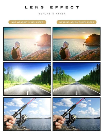 🕶️ Nur noch heute 50% RABATT! ⏰ Photochrome Sonnenbrille mit polarisierten blendfreien HD-Gläsern – randloser Sportrahmen – perfekt für Autofahren, Angeln, Radfahren & Outdoor-Aktivitäten