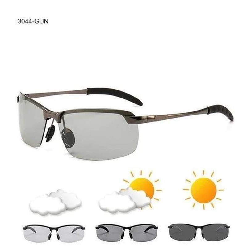 🕶️ Nur noch heute 50% RABATT! ⏰ Photochrome Sonnenbrille mit polarisierten blendfreien HD-Gläsern – randloser Sportrahmen – perfekt für Autofahren, Angeln, Radfahren & Outdoor-Aktivitäten