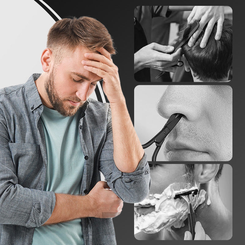 💥Hot Sale -3-in-1 Elektrischer multifunktionaler Körperhaartrimmer