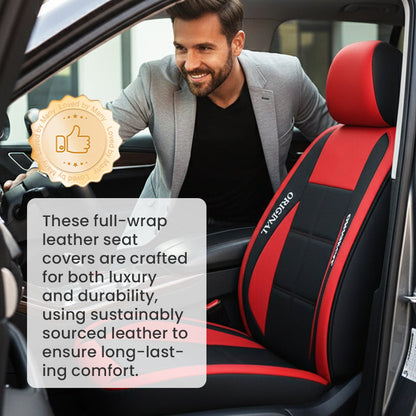 🥳2026 HEISSER VERKAUF🥳💞50.000+ VERKAUFT!💥🚗✨ Blitzangebot 50% Rabatt! Vollflächige Ledersitzbezüge – Ein luxuriöses Upgrade für Ihr Auto! Genießen Sie ganzjährigen Komfort, langlebigen Schutz und ein elegantes neues Aussehen. 👑🛡️