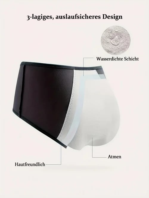🌸KAUFE 5 UND ERHALTE 5 GRATIS🌸Auslaufsicheres Schutzhöschen mit hoher Taille