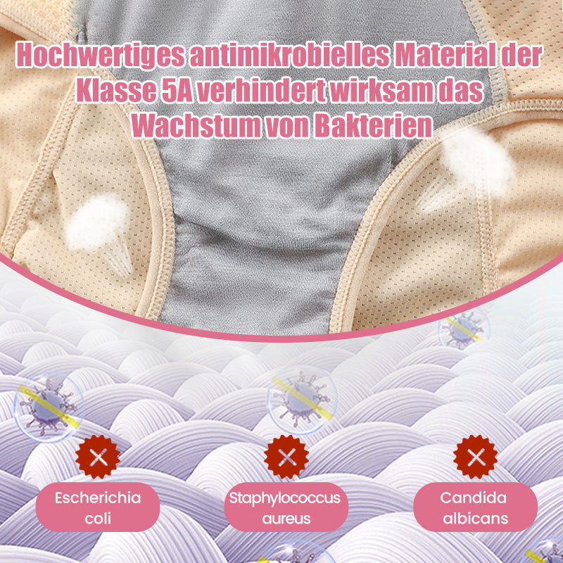 🌸KAUFE 5 UND ERHALTE 5 GRATIS🌸Auslaufsicheres Schutzhöschen mit hoher Taille