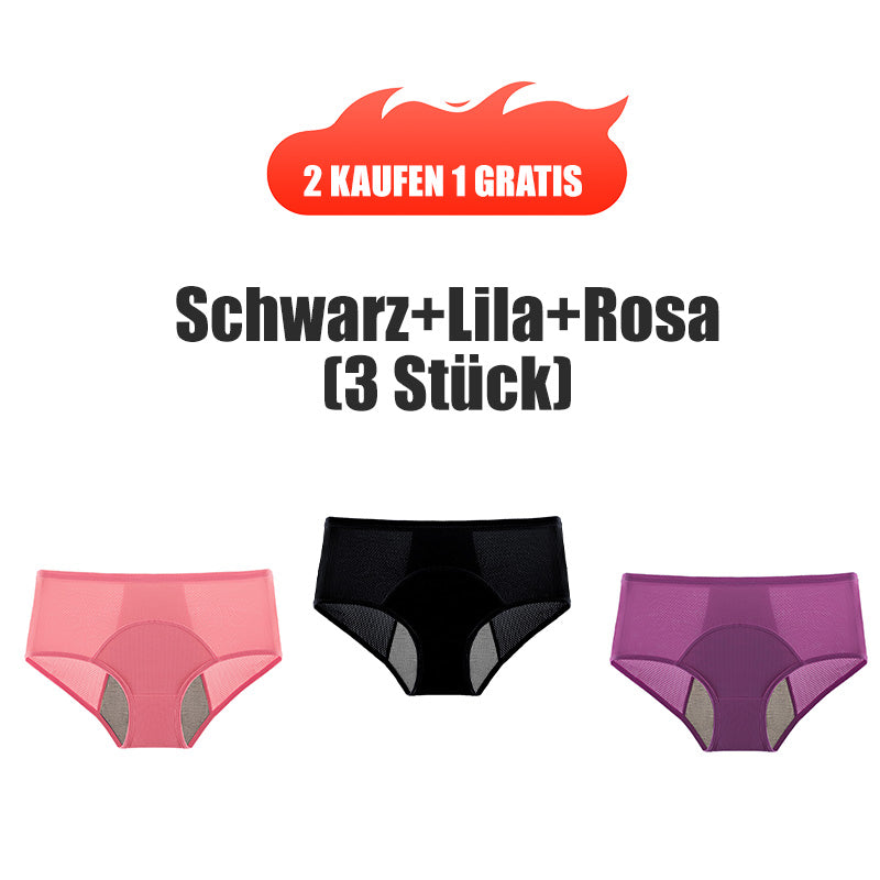 🌸KAUFE 5 UND ERHALTE 5 GRATIS🌸Auslaufsicheres Schutzhöschen mit hoher Taille