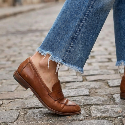 📢📢50%Rabatt!!!✨🔥Damen-Retro-Cropped-Straight-Leg-Jeans👖