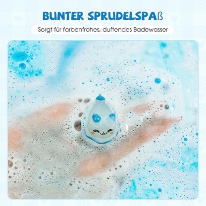 🎁🧸 12-teiliges Badebomben-Geschenkset für Kinder – 🛁✨ verwandelt jede Badewanne in ein farbenfrohes Spaßbad! 50% Rabatt – perfekt für kleine Entdecker