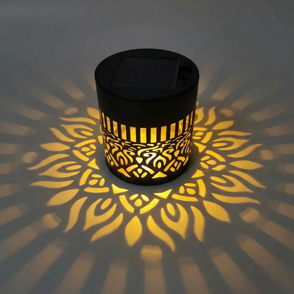 🏖️ Sommer-Sale 60% Rabatt 🏝️🌞 Solar Mandala Light – Stunning Pattern Projection, 2-in-1 Floor & Wall Design & IP65 Waterproof Auto On/Off 🌿