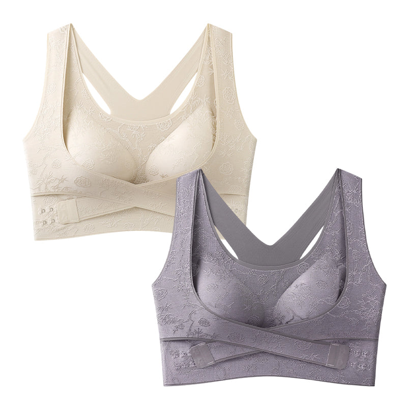 📢📢50% RABATT !!⏰ Ganzjähriger Komfort trifft perfekte Form! Cross-Back Lift & Form-BH 👚⚡️