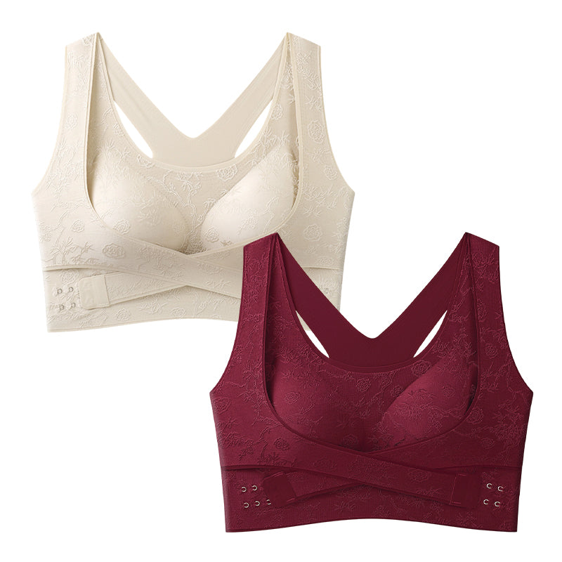 📢📢50% RABATT !!⏰ Ganzjähriger Komfort trifft perfekte Form! Cross-Back Lift & Form-BH 👚⚡️