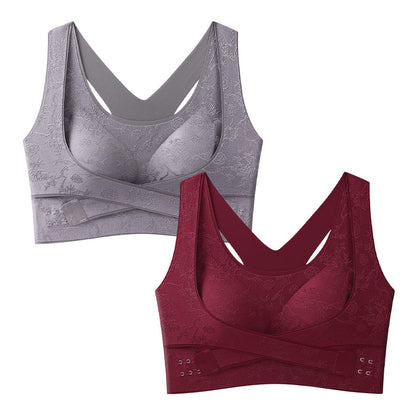 📢📢50% RABATT !!⏰ Ganzjähriger Komfort trifft perfekte Form! Cross-Back Lift & Form-BH 👚⚡️