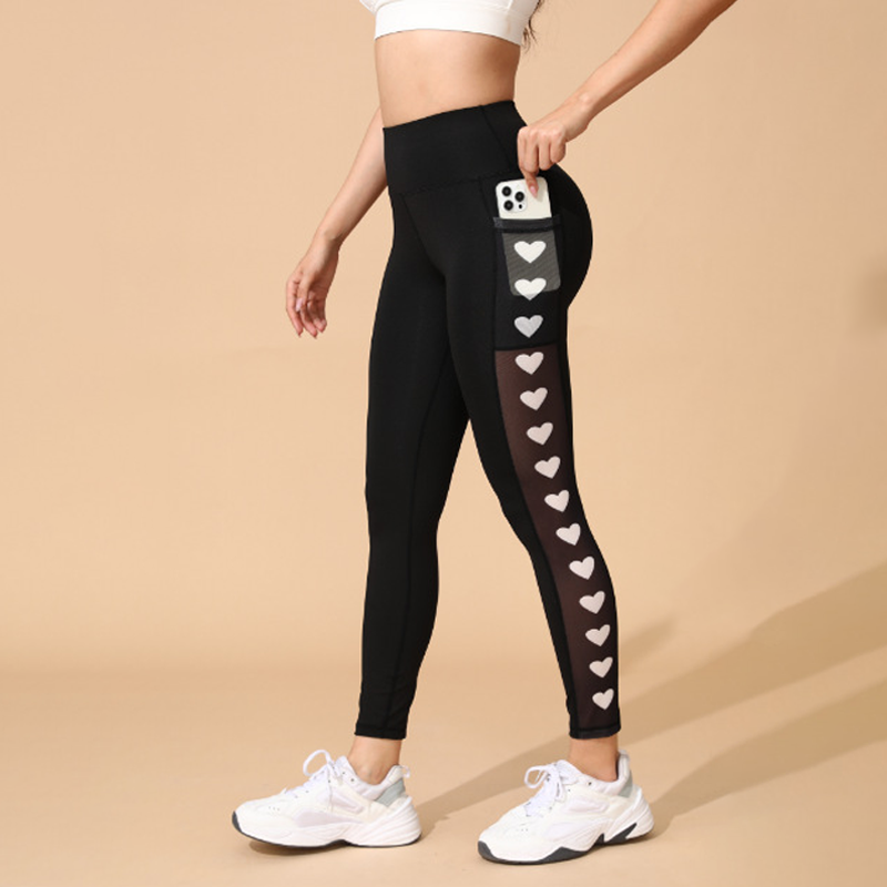 50% RABATT! 🧘 Damen-Mesh-High-Waist-Yogahose mit Taschen – Atmungsaktive Mesh-Panels, Bleibt Kühl & Perfekt für Intensive Workouts 🌸
