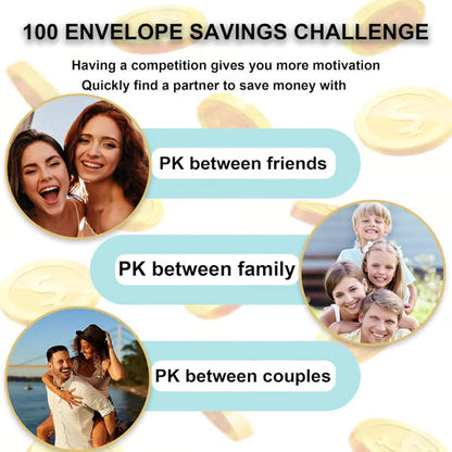 ✉️ 50% RABATT! 💰 100-Tage-Spar-Challenge mit Umschlägen – Strukturiert, motivierend & einfach umsetzbar – Perfekt für dein Sparziel im neuen Jahr 🏦