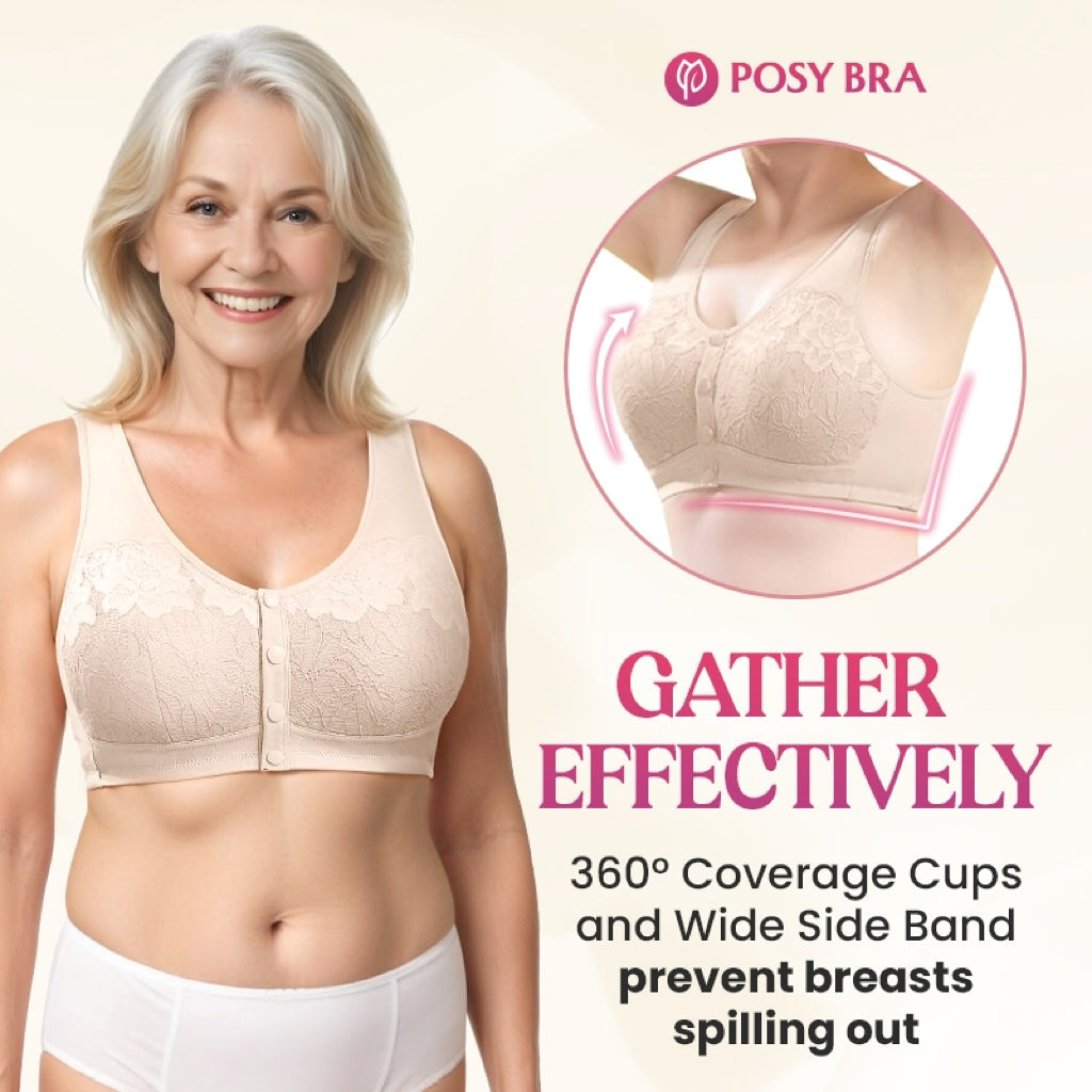 👙 50% RABATT AUF DEN BÜGELLOSEN BH! ✨ Frontverschluss, volle Abdeckung & kein Einschneiden für Damen 50+ 🌿