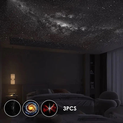 🌃 50% RABATT! 🔥 2-in-1 Sternenhimmel-Projektor & Nachtlicht – beruhigende Galaxie-Projektion – perfekt für Kinderzimmer, Schlafzimmer & Entspannung
