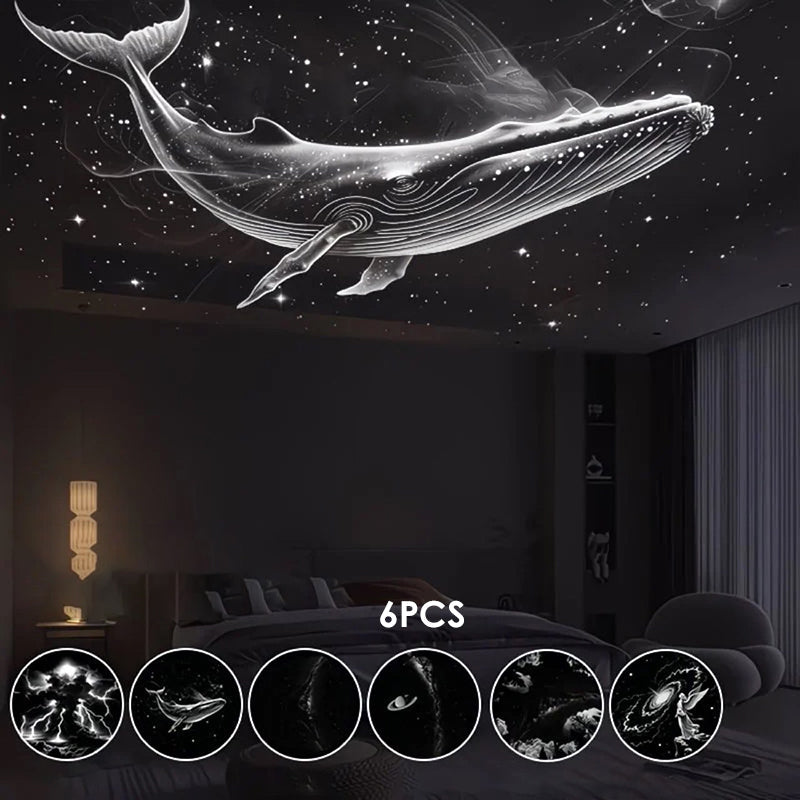 🌃 50% RABATT! 🔥 2-in-1 Sternenhimmel-Projektor & Nachtlicht – beruhigende Galaxie-Projektion – perfekt für Kinderzimmer, Schlafzimmer & Entspannung