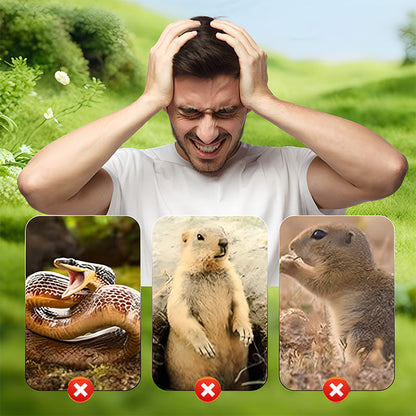 ✅ Ein Gerät für alle Schädlinge | Solar Maulwurfabwehr mit Insekten- & Vogelschutz | 50% Rabatt