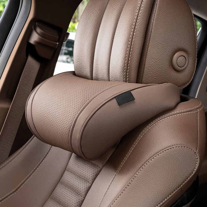 🍃Heißer Verkauf🔥Ergonomisches Kopfstützen- und Lendenwirbelstützen-Set für Autositze