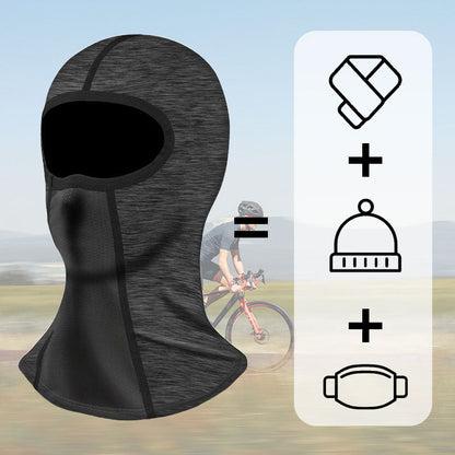 🏃‍♂️ 50% RABATT! ✨ Winddichte Vollgesichtsmaske – UPF 50+, atmungsaktiv – Perfekt für Outdoor-Sport, Radfahren oder Motorradfahren – leicht & schnelltrocknend 🏍️