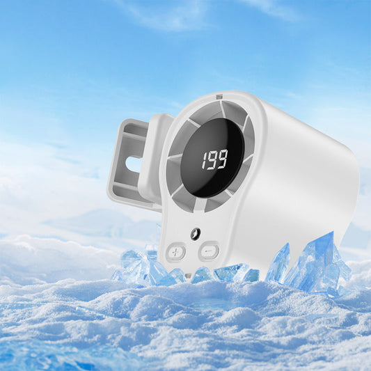 🏆 Freihändiger, persönlicher Ventilator mit LED-Anzeige⏰