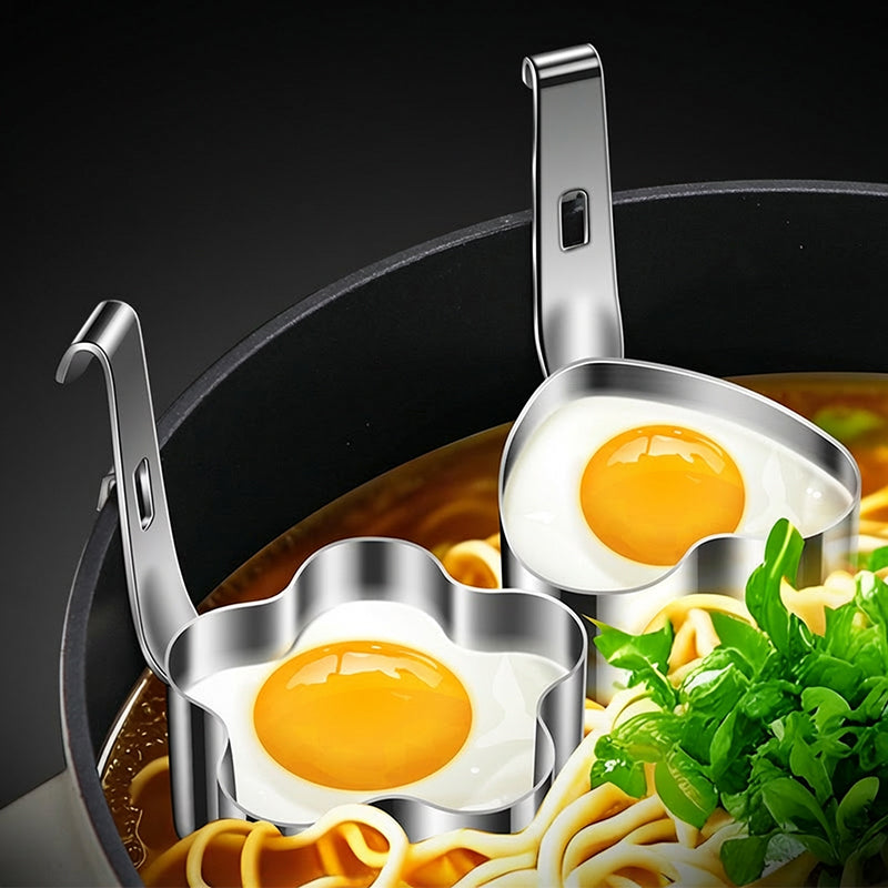 🍳 Zeitlich begrenztes Angebot! Eierringform aus Edelstahl – perfekte Eierform für Frühstück, Brunch & Party – aus hochwertigem Edelstahl, langlebig & rostfrei – einfache Handhabung & schnelle Reinigung – ideal für runde Spiegeleier, Pfannkuchen & mehr