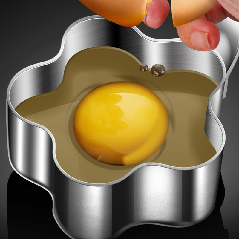🍳 Zeitlich begrenztes Angebot! Eierringform aus Edelstahl – perfekte Eierform für Frühstück, Brunch & Party – aus hochwertigem Edelstahl, langlebig & rostfrei – einfache Handhabung & schnelle Reinigung – ideal für runde Spiegeleier, Pfannkuchen & mehr