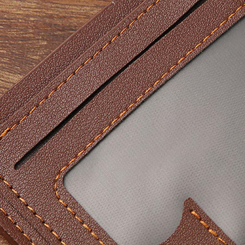 Klassische, schlanke und handliche Herrenbrieftasche