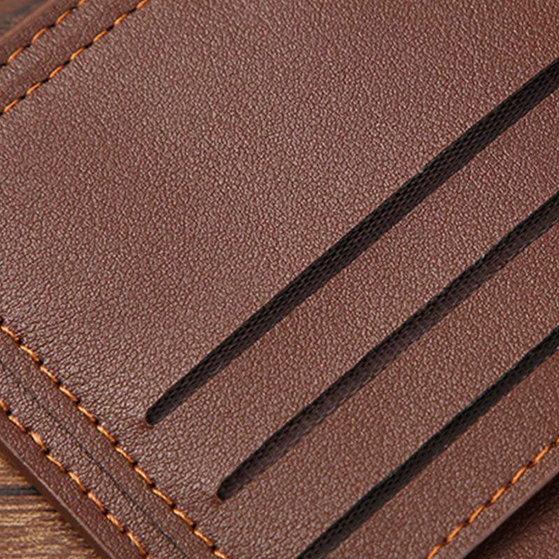 Klassische, schlanke und handliche Herrenbrieftasche
