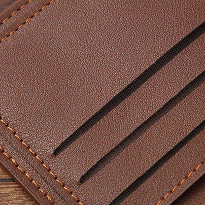 Klassische, schlanke und handliche Herrenbrieftasche