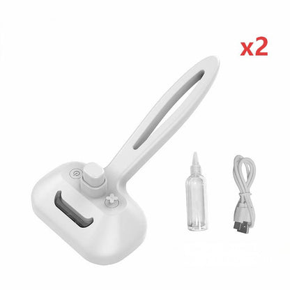 Self-Cleaning Mist Pet Brush with UV Light
