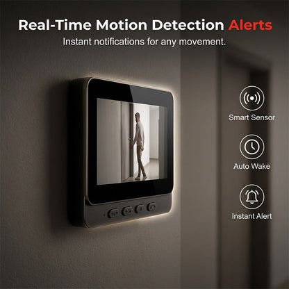 🚪📺 68% RABATT! Intelligente Video-Türklingel mit 4,3-Zoll-Display – WLAN, Nachtsicht & Zwei-Wege-Audio für maximale Sicherheit ✨