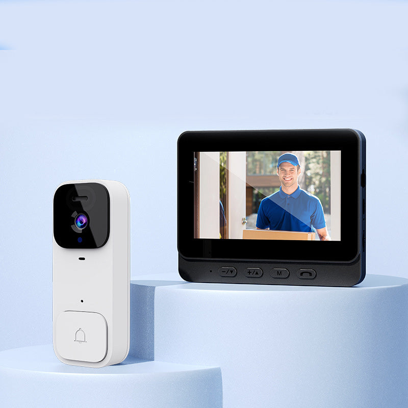 🚪📺 68% RABATT! Intelligente Video-Türklingel mit 4,3-Zoll-Display – WLAN, Nachtsicht & Zwei-Wege-Audio für maximale Sicherheit ✨