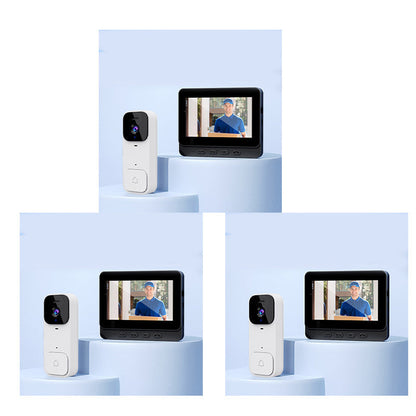 🚪📺 68% RABATT! Intelligente Video-Türklingel mit 4,3-Zoll-Display – WLAN, Nachtsicht & Zwei-Wege-Audio für maximale Sicherheit ✨