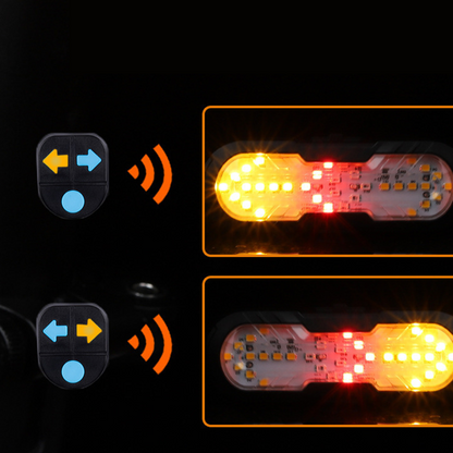 ⏰🚴‍♂️ NUR FÜR KURZE ZEIT: -50% 🔥 Intelligentes Fahrrad-Sicherheitslicht mit kabelloser Fernbedienung – dein Must-have für sicheres Fahren ✨