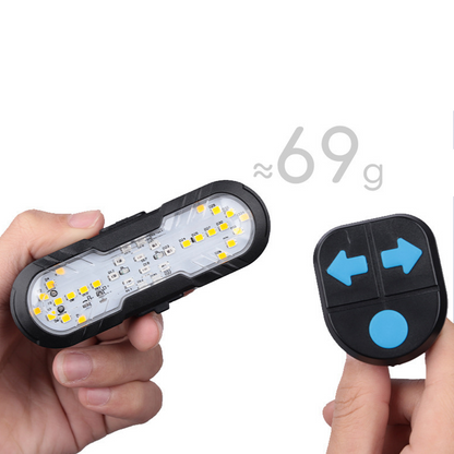 ⏰🚴‍♂️ NUR FÜR KURZE ZEIT: -50% 🔥 Intelligentes Fahrrad-Sicherheitslicht mit kabelloser Fernbedienung – dein Must-have für sicheres Fahren ✨